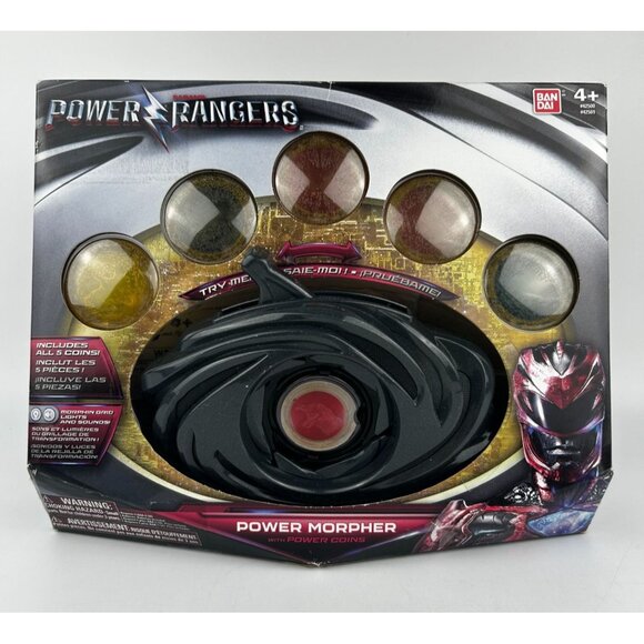 Power Rangers Legacy Power Morpher Toy with Coins Collectible Bandai 4+ 2016 NOS - Picture 1 of 9